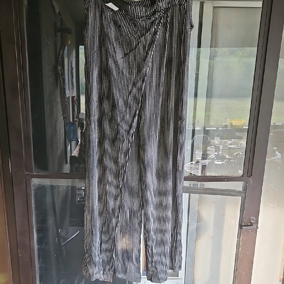 Vintage (MADE IN THE USA) Compagnie Internationals For Express Tie Pants - Picture 1 of 9